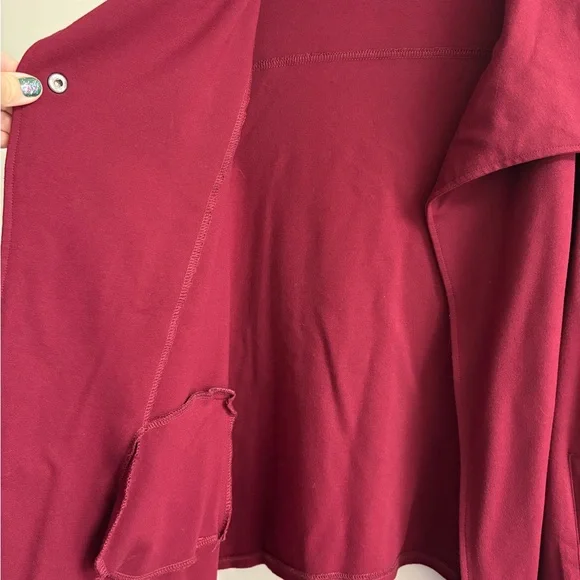 Kensie Women's Burgundy Blazer - Picture 3 of 5